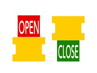 AIMARK/ޡ 饤ɽ OPEN CLOSE (OPEN - Ϥ / CLOSE - л) AIST5-EN