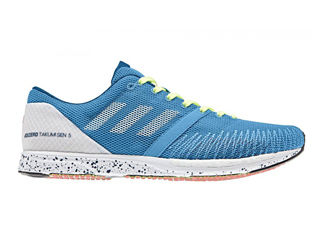 adidas/アディダス B37420 adizero takumi sen 5 ランニングシューズ 【26.5cm】 （ショックシアン×ホワイト×マリン）