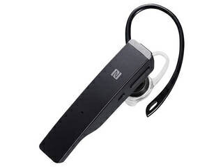 BUFFALO/バッファロー Bluetooth4.1対応 2マイクヘッドセット NFC対応 ブラック BSHSBE500BK