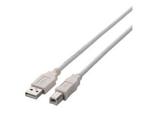 ELECOM 쥳 USB2.0֥/A-B/Ρޥ/5m/ۥ磻 U2C-BN50WH