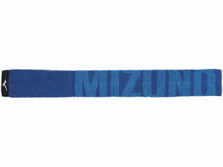 保冷剤ポケット付き ミズノ スリムマフラータオル ブルー mizuno