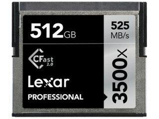 LEXAR/レキサー Professional 3500x CFast 2.0カード 512GB LC512CRBJP3500 LEXAR/レキサー Professional 3500x CFast 2.0カード 512GB LC512CRBJP3500