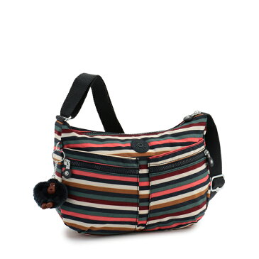 《正規品 2018年 秋冬 新作》 KIPLING/キプリング IZELLAH/イゼラー 斜めがけショルダーバッグ (Multi Stripes/マルチストライプス):ラッピング無料