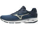 mizuno/ミズノ ★★★J1GC1903-04 ウエーブライダー23 ランニング 26.0cm (ブルー×シルバー×ネイビー)