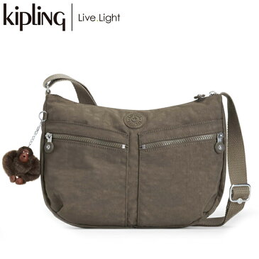 《正規品》 KIPLING/キプリング IZELLAH/イゼラー 斜めがけショルダー バッグ (True Beige/トゥルーベージュ):ラッピング無料