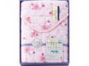 MORIYA/守谷織物 風雅集 キルトマルチカバー長方形/ピンク/FG6000