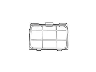 Panasonic パナソニック 洗濯乾燥機用洗濯機 乾燥フィルター(奥) AXW2208-8RX0 Panasonic パナソニック 洗濯乾燥機用洗濯機 乾燥フィルター(奥) AXW2208-8RX0