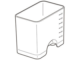 Panasonic パナソニック ジェットウォッシャー用タンク EWDJ61W3497