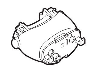 Panasonic パナソニック 除毛・脱毛器用角質クリアヘッド駆動部 ESED91W4067