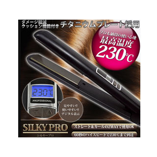 SIS/エスアイエス DG040P-1 ヘアアイロン SILKY PRO