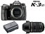 PENTAX ペンタックス K-3 Mark III ブラック ボディキット＋D-LI90P＋DA★16-50mmF2.8ED PLM AWレンズセット 【k3mk3set】