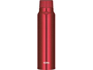 【台数限定！ご注文はお早めに！】 THERMOS サーモス FJK-750-R 保冷炭酸飲料ボトル　0．75L　レッド