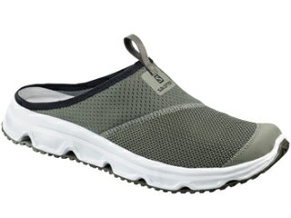 【在庫限り】 SALOMON/サロモン RX SLIDE 4.0 メンズ スリッポンシューズ 26.0cm (Castor Gray/White/Beluga) L40676200