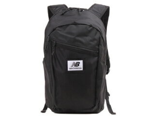 NewBalance ニューバランス JABL0674 ナイロン 軽量バックパック 23L ブラック/ブラック Athleticシリーズ
