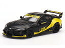 SUNRICH JAPAN　サンリッチジャパン MGT00472L　MINI GT 1/64 LB★WORKS GR スープラ マットブラック(左ハンドル)