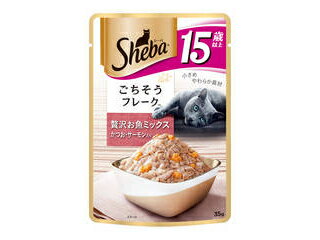 MARS/マースジャパンリミテッド シーバ リッチ 15歳以上 ごちそうフレーク 贅沢お魚ミックス かつお・サーモン入り 35g