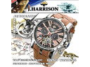 J.HARRISON 多機能ビッグテンプ自動巻&手巻き JH-033PB