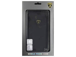 エアージェイ Lamborghini 公式ライセンス品 Genuine Leather book case w/card holder iPhone6 PLUS用 LB-SSHFCIP6P-HU/