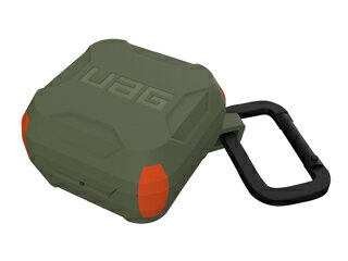 Urban Armor Gear/UAG UAG Galaxy Buds Live用ケース オリーブ/オレンジ UAG-GLXBL-OL
