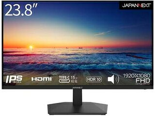 JAPANNEXT ジャパンネクスト IPSパネル採用フルHD対応23.8型液晶ディスプレイ/ブラック/スピーカー/2年保証 JN-IPS238FHDR-C 単品購入のみ可（同一商品であれば複数購入可） クレジットカード 代金引換決済のみ