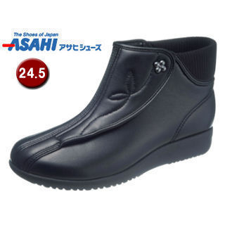 ASAHI/アサヒシューズ KS23532-AA 快歩主義 L137 レディース ウォーキングシューズ 【24.5cm・3E】 (ブラックスムース)