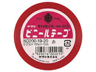 YAMATO/ヤマト ビニールテープ 19mm 赤 