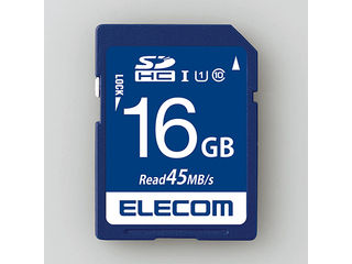 ELECOM GR f[^SDHCJ[h(UHS-I U1) 16GB MF-FS016GU11R