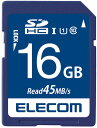 ELECOM GR f[^SDHCJ[h(UHS-I U1) 16GB MF-FS016GU11R