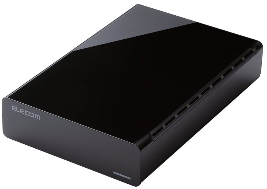 ELECOM エレコム 納期6月以降 USB3.0対応外付けハードディスク 2TB ブラック ELD-CED020UBK