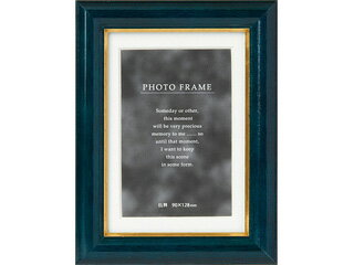 Photo Frame - KENKO ケンコー PS-NMR-L-BU　ブルー　木製額縁　NEWメモリーズ　Lサイズ