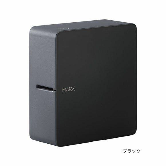 KINGJIM/キングジム ラベルライター テプラPRO MARK SR-MK1 ブラック スマホ専用 ACアダプタ・電池・テープ別売