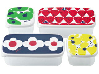 Tamahashi タマハシ PL-112 plune/プルーン　シール容器4pcセット　A