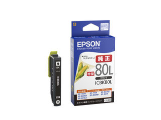 EPSON/エプソン インクカートリッジ/増量タイプ（ブラック） ICBK80L 
