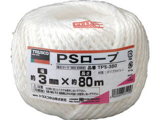 TRUSCO/ȥ饹滳 PS 3mmXĹ80m  TPS-380