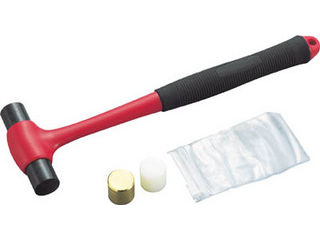 TRUSCO/トラスコ中山 コンビハンマー 中 ヘッド交換式 ヘッド4種類入 TH-9008