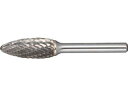 TRUSCO/トラスコ中山 超硬バー 楕円型 Φ12.7X刃長32X軸6 コースカット TH51C127(4)