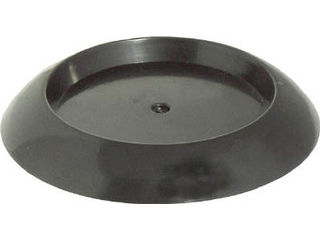 TRUSCO/トラスコ中山 受け皿 60MM 黒 TUK600-BK