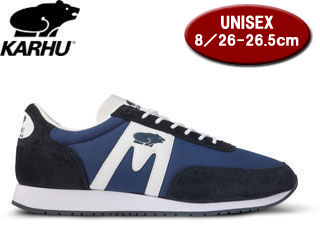 KARHU/カルフ KH802501 アルバトロス カジュアルシューズ 【8/25.0〜25.5cm】 （ディープネイビー） 【北欧カジュアルシューズ】【Originals】【セレクトスニーカー】【レトロ】【クマロゴ】