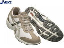 asics/アシックス TDW536-0564 HADASHIWALKER PLUS536（ハダシウォーカープラス536）[ベージュ×グレーベージュ]【25.0】