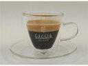 GAGGIA/ガジア Gaggia(ガジア)特製デミタスカップ＆ソーサー(2客入り） ムラウチドットコムはGAGGIAの正規販売店です 【gaggia】