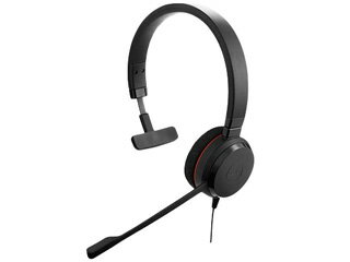 GNオーディオ モノラルヘッドセット(片耳) Microsoft Lync Jabra EVOLVE 20 MS Mono 4993-823-109 単品購入のみ可(同一商品であれば複数購入可) クレジットカード決済 代金引換決済のみ