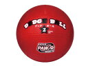 LEZAX/レザックス LPFS-5767RD LITTLE PAW SPORTS ゴムドッジボール (赤)