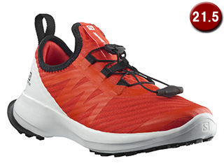 SALOMON/サロモン SENSE FLOW J 21.5cm (CHERRY TOMATO/WHITE/BLACK) L41303200