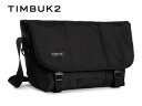 TIMBUK2/ティンバックツー 110846114 Classic Messenger クラシックメッセンジャーディップ 【M】 (Jet Black)