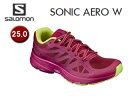 SALOMON/サロモン L39349700 SONIC AERO W ランニングシューズ ウィメンズ 【25.0】