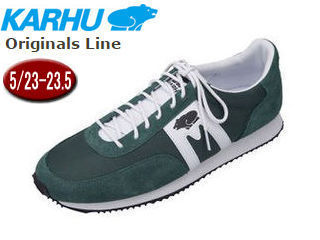 KARHU/カルフ KH802518 アルバトロス カジュアルシューズ 【5/23.0〜23.5cm】（グリーン×ホワイト） 【北欧カジュアルシューズ】【Originals】【セレクトスニーカー】【レトロ】【クマロゴ】