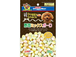 DoggyMan/ドギーマンハヤシ ドギースナックバリュー 野菜ミックスボーロ 70g