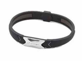 Phiten/ファイテン 0317TG735125 RAKUWAブレスS プレートタイプ シルバー(16cm)