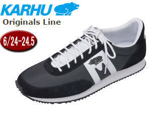 KARHU/カルフ KH802519 アルバトロス カジュアルシューズ 【6/24-24.5cm】 (ブラック/ホワイト) 【北欧カジュアルシューズ】【Originals】【セレクトスニーカー】【レトロ】【クマロゴ】