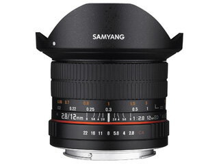 ※メーカー在庫僅少の為、納期にお時間がかかる場合があります。 SAMYANG サムヤン 12mm F2.8 ED AS NCS FISH-EYE マイクロフォーサーズ用 フルサイズ